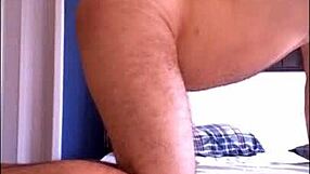 Gay Guy Gets Spanked by Muscular Partner