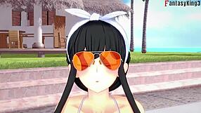 Yor Forger In Bikini Pool Sex Fantasy