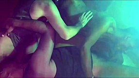 Amateur Gay Threesome Party with Halloween Sweets and Mischief