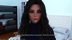 Being a DIK 143 - Hot rich brunette with makeup grills me tough.