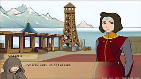 yo korra, show me those oppai moves now!