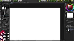 picarto stream with toniwing trashman