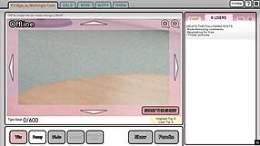 Watch Nicole masturbate to her big tits?