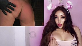 Angela's intense first slave scene with big tits pov orgasm and creampie