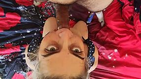 I suck dick after messy red days from menstruating vagina