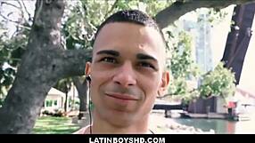 straight latin twink gabriel leonardo fucks gay guy for cash pov