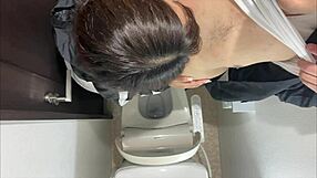 Hey, check this out! Freshly dating Japanese high school couple gets wild with raw action at their part-time job spot.