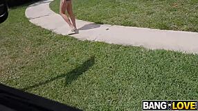 Bold spring break sex with Dre Delevingne featuring intense blowjob and fucking.