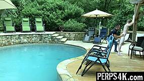 boy gets ass filled with cum by gay office cop