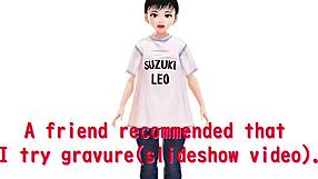 Leo Exercises As Anime Girl Tries Stretch Yoga Poses