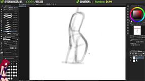 picarto stream with toniwing trashman