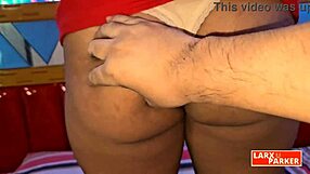 In intense room casting, Alejandra boldly displays her massive ass in doggy position