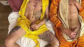 Cute Twinks Play and Seduce Into Sex