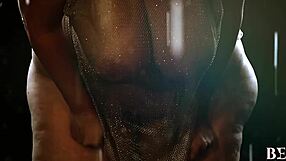 Mistress delicious performs sexy striptease with clothes ripped