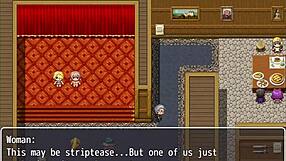 girl reincarnates naked in another world, showing big tits and ass 😍