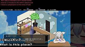 Secret Spa Girl Crossdressing Trial with Big Tits!