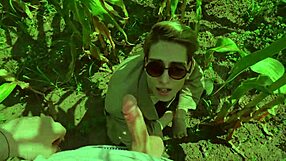 Helping A Friend Out In The Cornfield