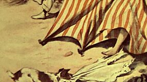 Винтажная анимация оживляет ретро-мультяшный шарм с уникальным стилем