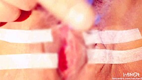 sucking and pinching the clitoris