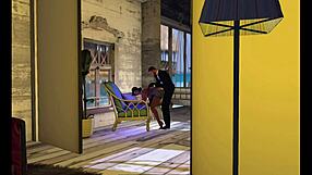 spotted sneaking for a quickie at my bff's wedding party.