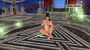 Indian Bhabhi in 3D Cartoon Hentai Showing Sexy Poses