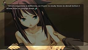 Part 9 of Song of a Saya features the sexy japanese girl in action