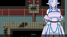 Blonde watches brothers fucking witch in online game part 4