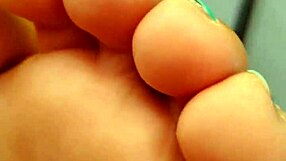 Voluptuous Vixen Teases In Tent During Sensual Morning Adventure, Barefoot And In Lingerie.