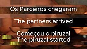 I shared the newbie with two partners all night long