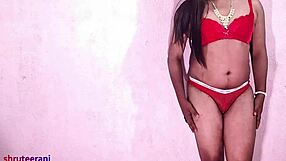 Red Signal Part 1 - Sissy Shrutee Rocks Crossdressing!