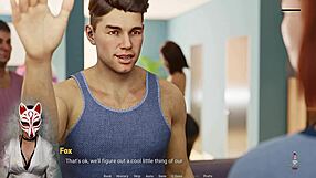 In a scent 3, time to get that booty in anime hentai game with ass focus