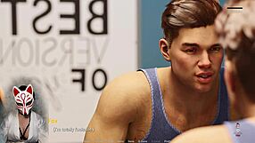 In a scent 3, time to get that booty in anime hentai game with ass focus