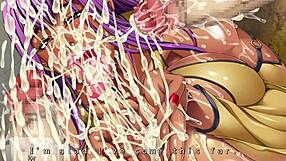 So this group gets into a wild creampie bang in the anime hentai gangbang scene