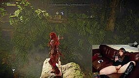 Gamer Slut Forgets Cam On While Teasing Huge Socks