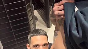 Gay Handjobs in USA Pool Bathrooms