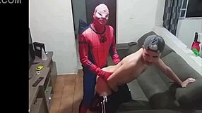 Dirty Gay Troca Troca With Halloween Fantasy