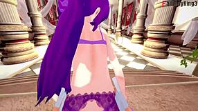 Scáthach-Skadi Gets Fucked Hard On The Throne In This Type-Moon Fantasy