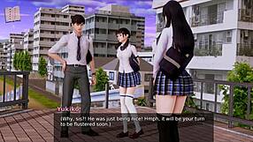 Academy 165: Intense Anime Hentai Battle