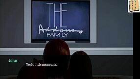 My new family 181 unfolds with steamy hentai teen action