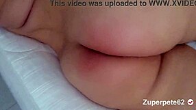 Sexy Stepsister Crystal Touches Her Body Sensually