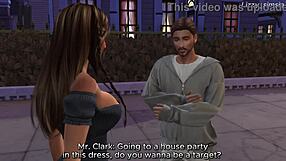 Big Tits Student Banged by Teacher with Hot Creampie in Pussy - Sims 4