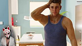 In a scent 3, time to get that booty in anime hentai game with ass focus