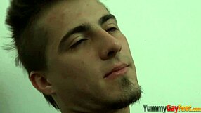 Gay Teen Fucks His Feet