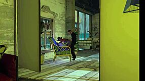 spotted sneaking for a quickie at my bff's wedding party.