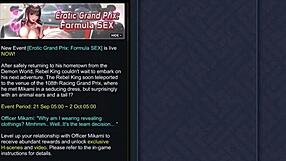 i'm loving this curvy teen racer girl mikami teasing with big tits