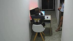 I Convince the Shy Security Guard to Shoot a Porn Video That Goes Wrong