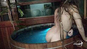 Gozando no ofurô com surpresa no final - vlog da venus 4 - venusss model