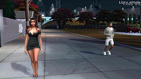 Big Tits Student Banged by Teacher with Hot Creampie in Pussy - Sims 4