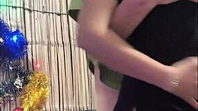 Feeling the Heat, Beautiful Indian Mom Begs Stepson to Fuck Her Like a Slut on Christmas.