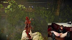 Gamer Slut Forgets Cam On While Teasing Huge Socks